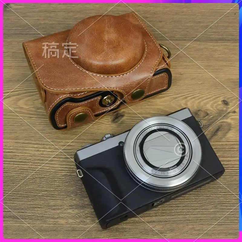 

AP-PU Leather Camera Bag Camera Bag Leather Case With Shoulder Strap For Canon Powershot G7x Mark Ii / G7x Mark Iii A