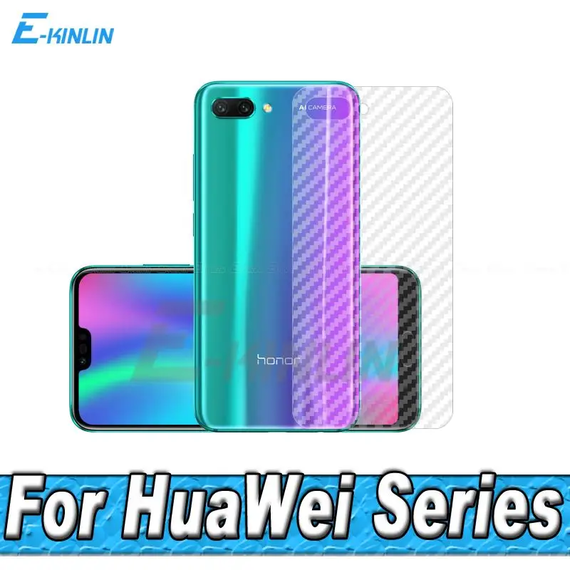 Carbon Fiber Screen Protector For Huawei Honor X9b X8b X6 X6a X6s X7 X7a X8 X8a X9 X9a 9X 9A 8X 8S 7C 7A 10 Pro Back Cover Film