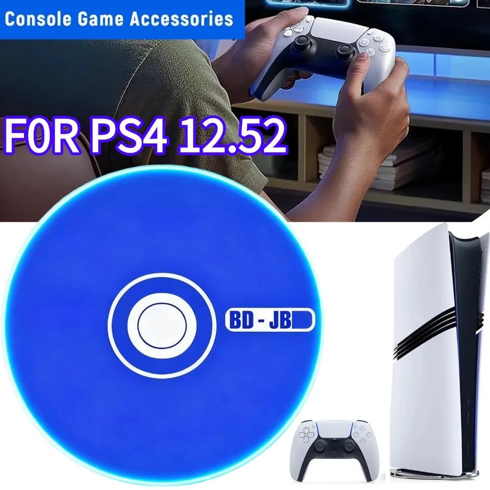 For PS4 12.52 Full Compatibility Premium Quality Blu-ray Disc Stable Operation Durable Boot Disc Professional Game Boot Disc