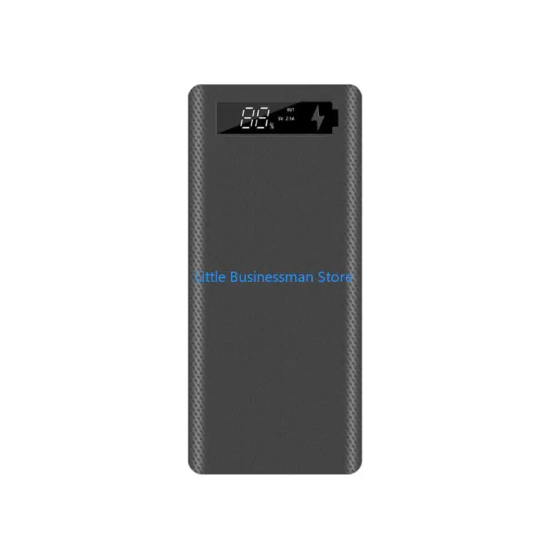 Removable 18650 Cell Enclosure with Display Window, 8 Slot Battery Case and Screw Fastened Assembly Design Use M76A