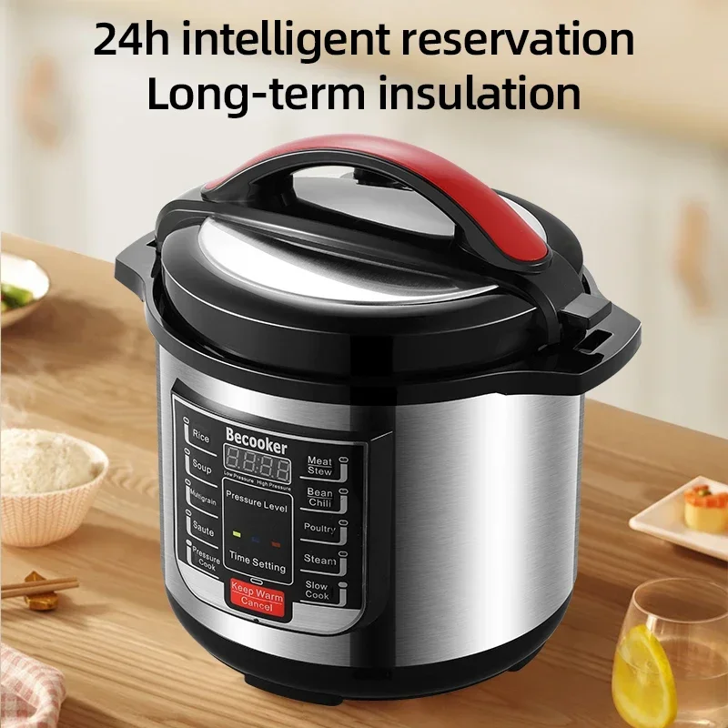 2024 factory hot sale New Design multifunctional pot duo 7-in-1 electric pressure cooker slow cook