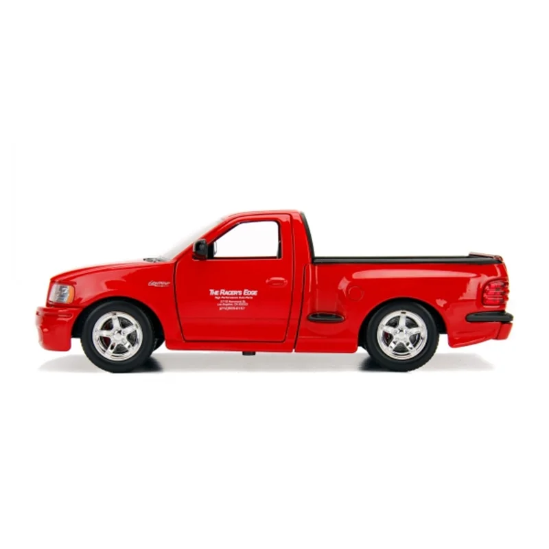 1:24 بريان 1999 فورد F-150 SVT البرق سيارات لعبة معدنية hottoys ديكاست