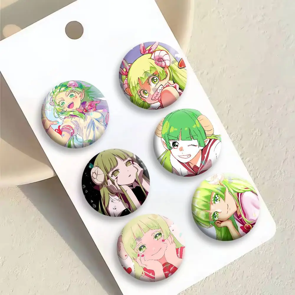 Welcome to Demon School! Iruma-kun Clara Valac Brooches Cartoon Badge Pins Backpack Hat Accessories Friend Gift