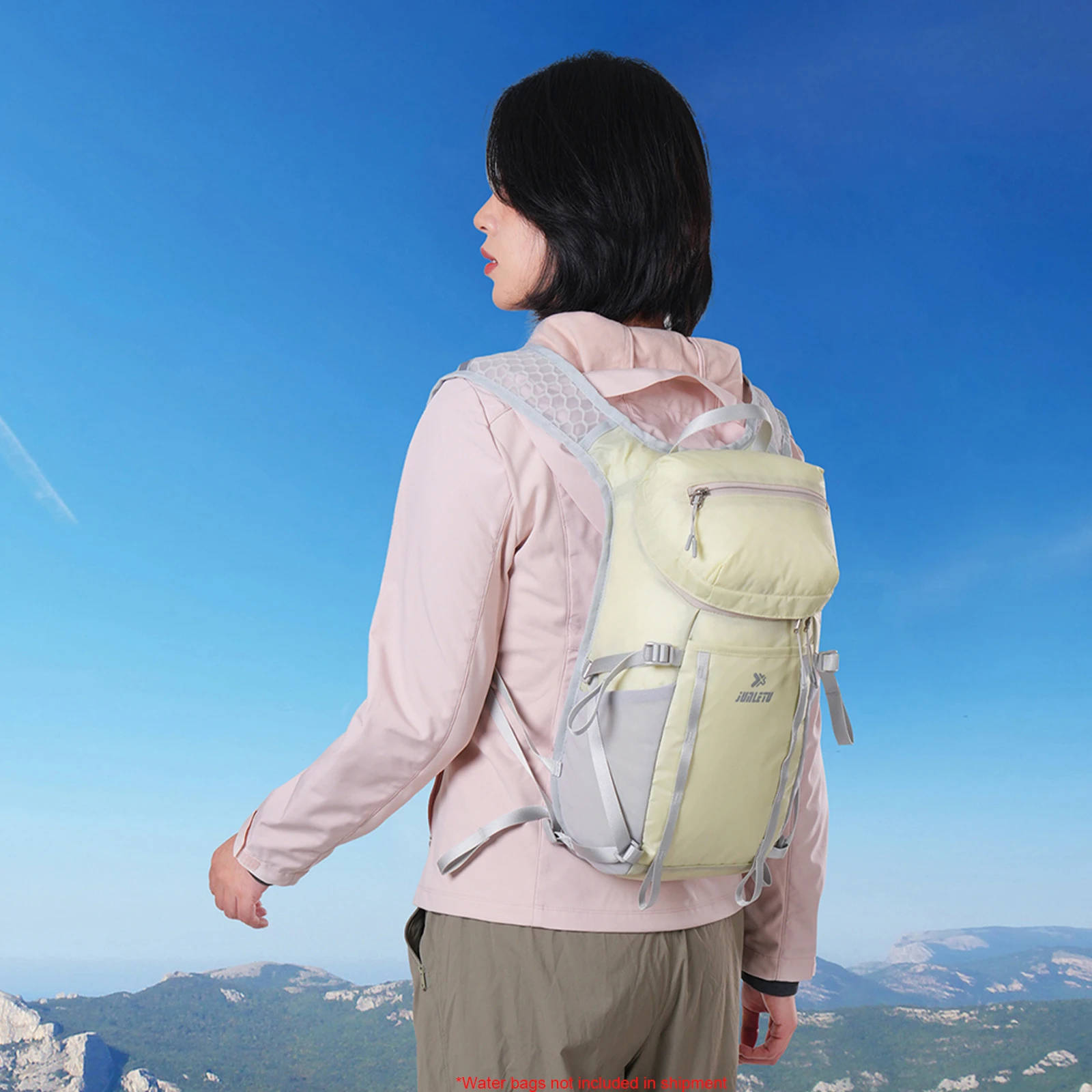 

Lightweight Hydro Water Daypack Hiking Backpack for Men Women Biking Running Skiing