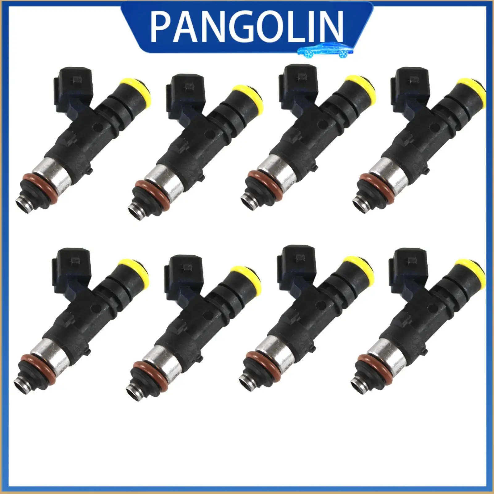 

PANGOLIN 8Pcs 210lb 2200cc Fuel Injector For Honda Audi Mazda Dodge GM Bosch 0280158829 EV6 EV14 LS3 LS7 Corvette Camaro 2JZ