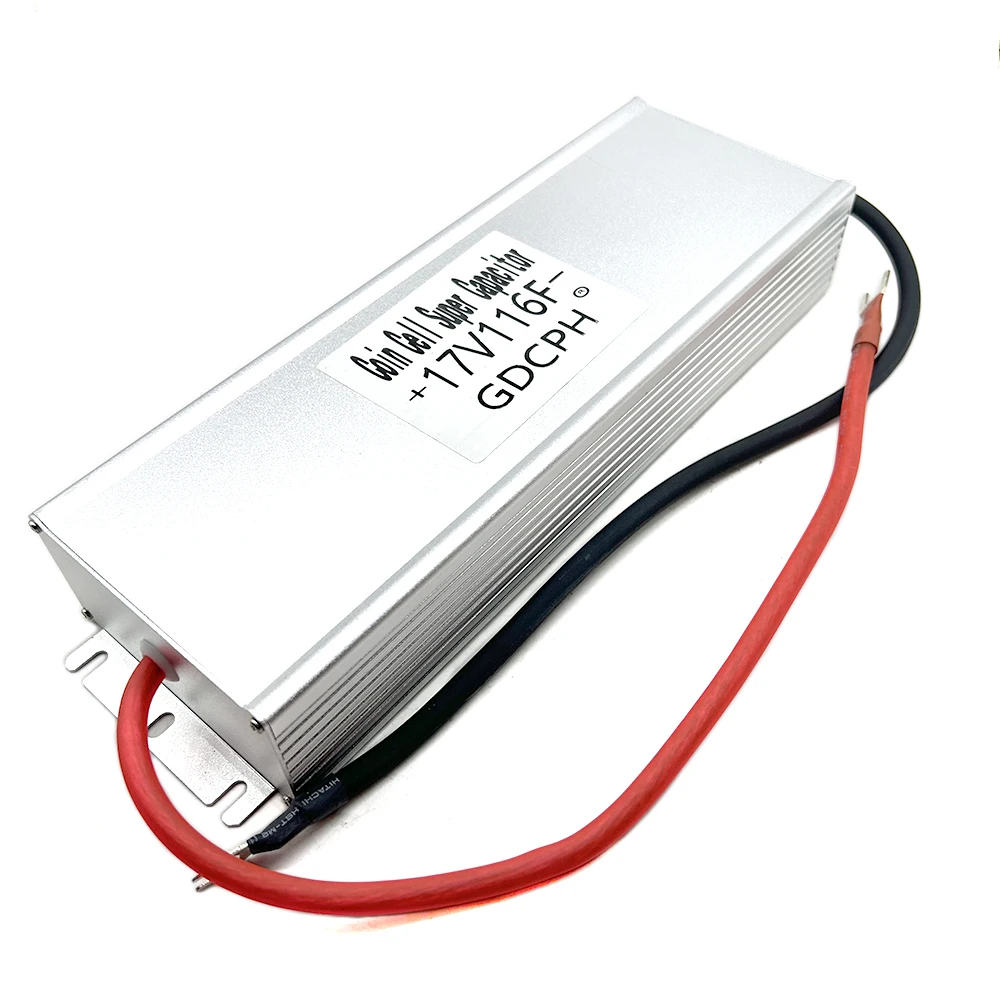 Gdcph 17v116f Auto Supercondensator Gelijkrichter Module 2.85v700f Super Condensator Back-Up Voeding Met Aluminium Behuizing