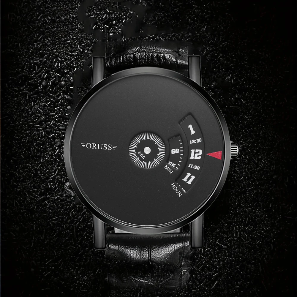 Men's classic watch Large dial young simple durable men's watch Fashion business men's watch