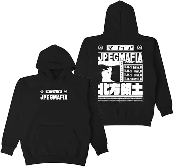 

Jpegmafia Merch Mafia Толстовка Мужчины Женщины Фанат Merch Пуловер с длинными рукавами Спортивный костюм