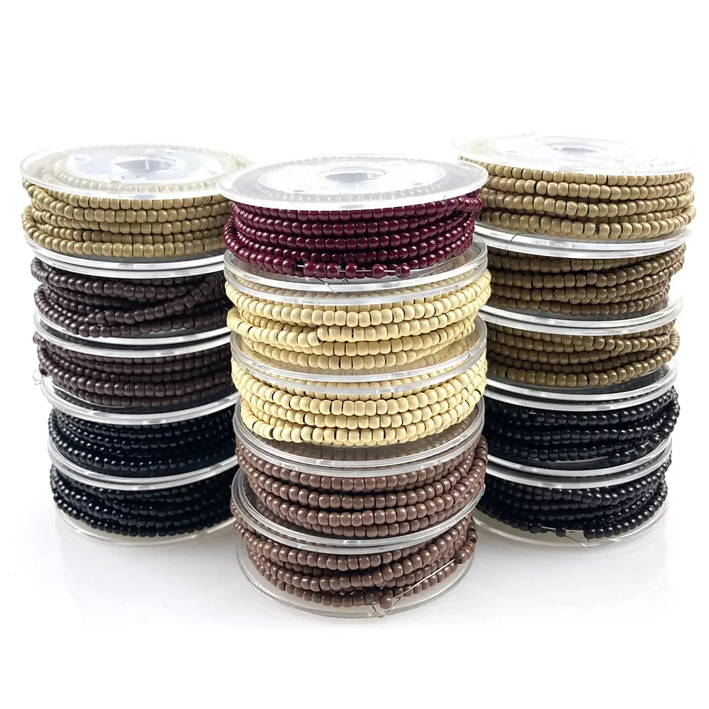 1000pcs/Roll 2.5/3.0mm Copper  Pre-Loaded Non-silicone Lined Nano Rings