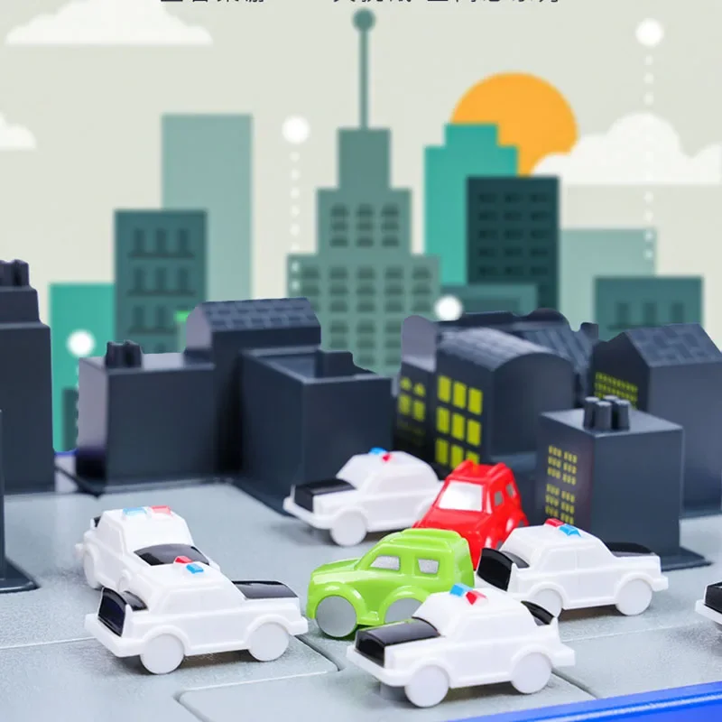 Kinder Challenge Tischspiele Polizei und Dieb Familienkind Interaktive Logik Denken Brettspiele Spielzeug