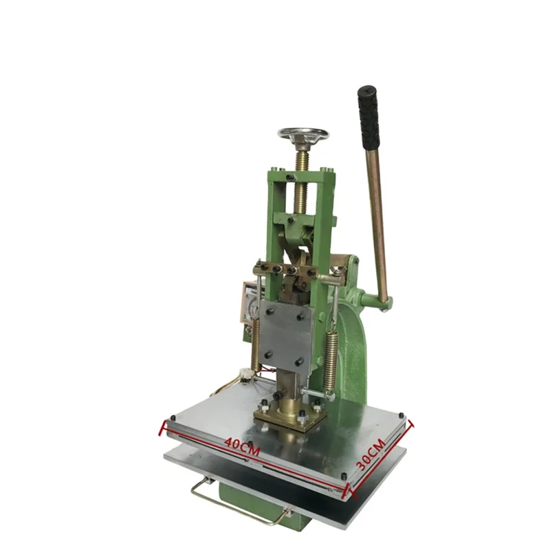 Manual Hot Stamping Machine for Leather Embossing 30*40CM