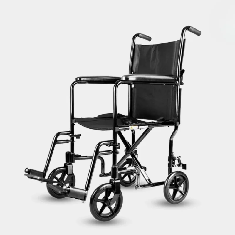 

Легкая складная транспортная инвалидная коляска с 8-дюймовыми колесами, ходунки для пожилых людей, тележка, ходунки, скутер, качели, подставка для ног