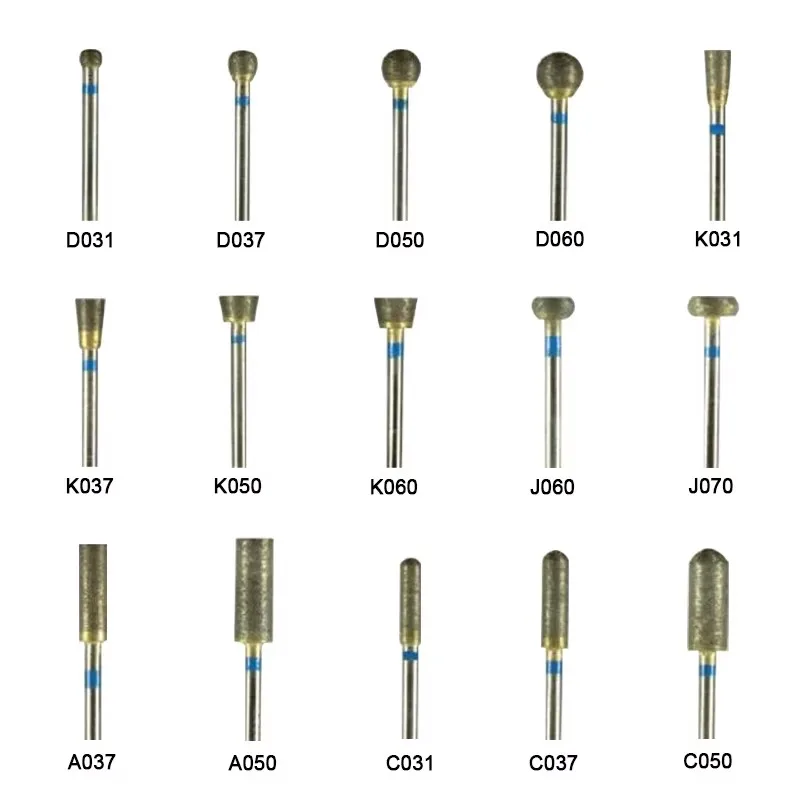 Medium All Sand Sintered Grinding Head Dental Diamond Burs HP Dental Instrument Dental Materials