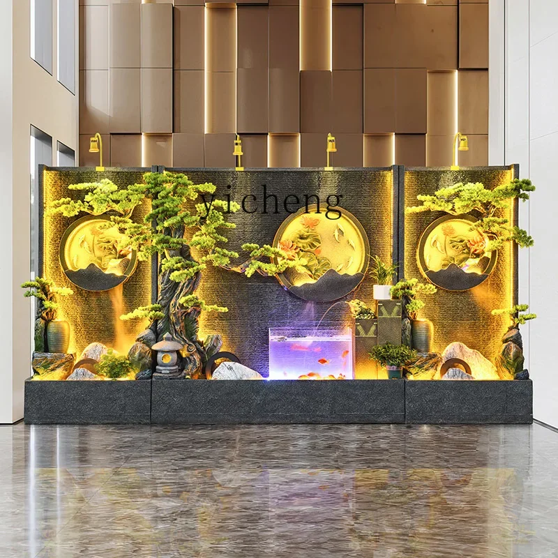 A30  large rockery flowing water ornament circulating water office floor decoration opening housewarming gifts