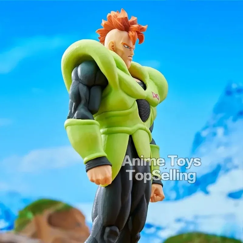 AUF LAGER 29 cm/11,42 zoll Anime Dragon Ball Z ANDROID 16 Figur Action-figuren PVC Statue Sammlung Modell Spielzeug geschenke