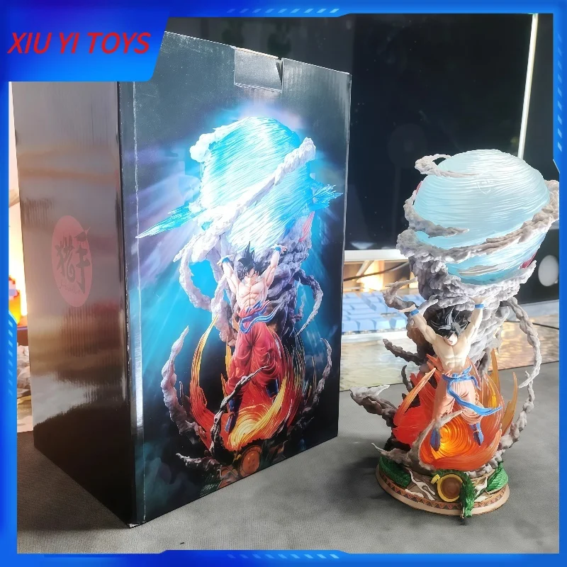 

Dragon Ball Led Lamp Son Goku Genki Dama Аниме Коллекционная статуя Настольный декор Подарок Мужчины Мальчики Светятся в темноте Фигурка