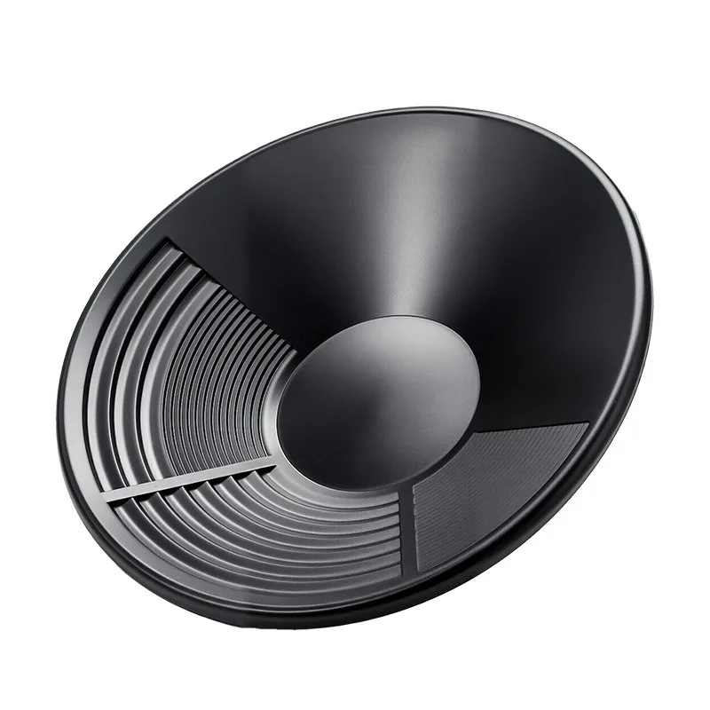 Gold Panning Pan, 3-Trough Gold Sieve for Gold Prospecting, Mining Accessory