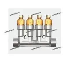T8628 (ABCDE) Z-type Pressurized Dosing Dispenser 5-outlet Grease Three-run Mechanical Lubrication