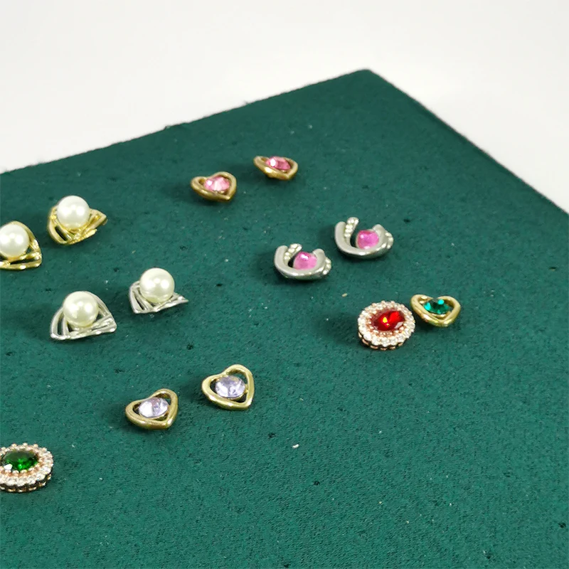 216 Holes Earrings Display Pad Studs Earrings Storage Jewelry Tray Inner Jewelry Box Insert Pad DIY Sponge Mat 33.5*22.5*1cm