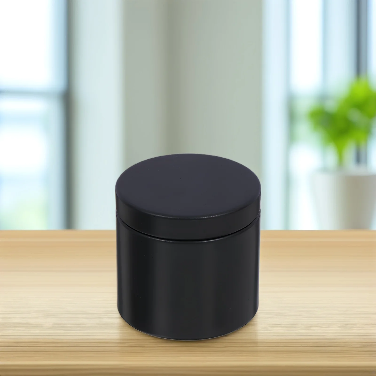 5pcs Iron Tin Canister Storage Box For Tea Candy Jewelry Diy Making Small Round Container Seal Metal Jar Kitchen Cabinet