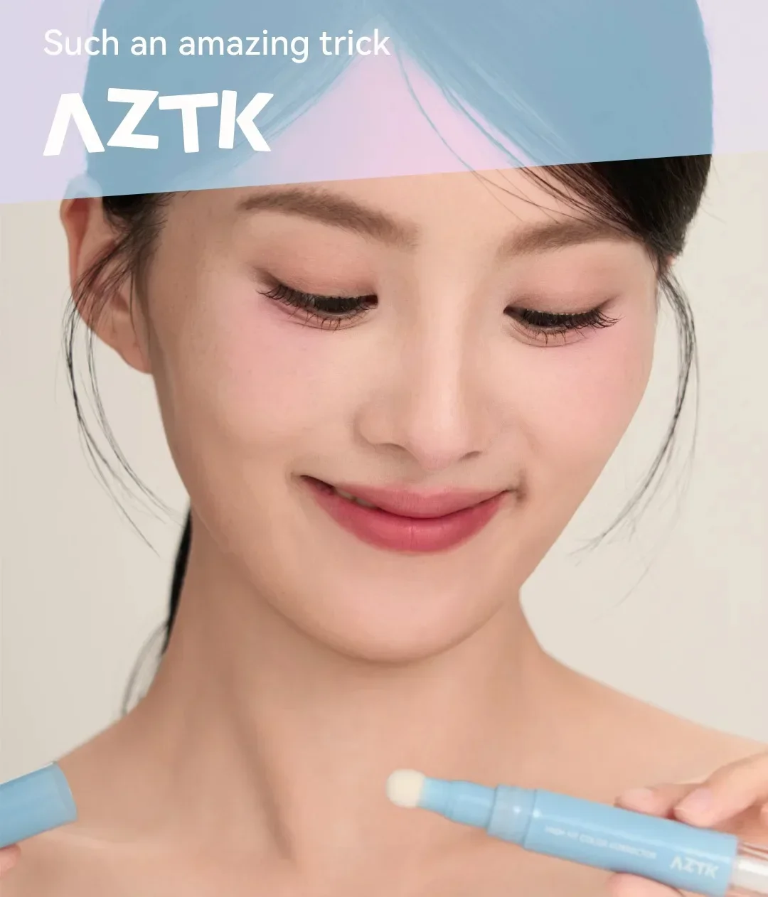 AZTK Concealer Pen Foundation Lasting Moisturizing Facial Concealer Stick Modify Skin Tone Cover Acne Spots Dark Circles Makeup