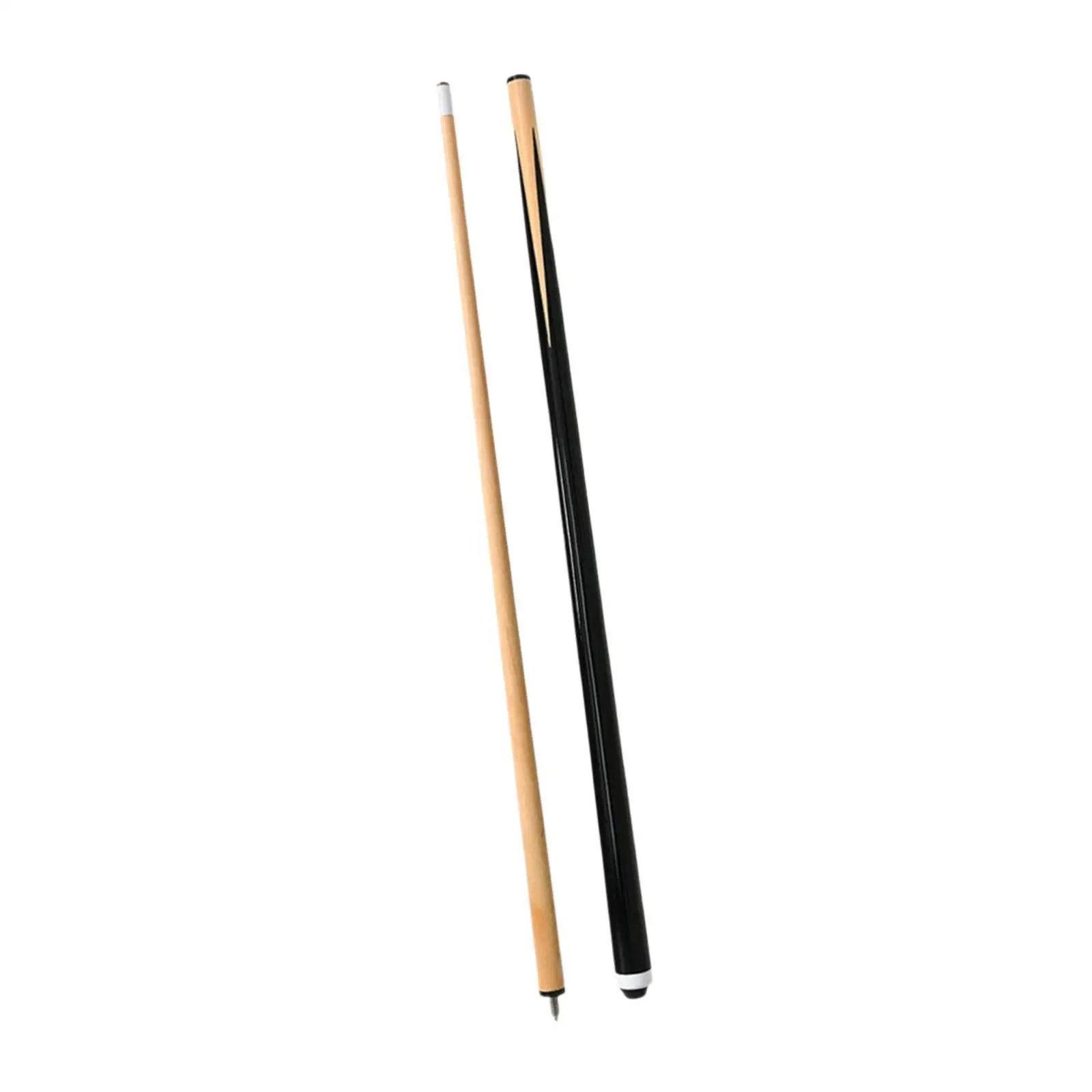 1/2 Split Billiard Cue Pool Cue Trendy Replacement Length 144.7 cm 2 Sections Wood for Competition Beginners Billiard Players