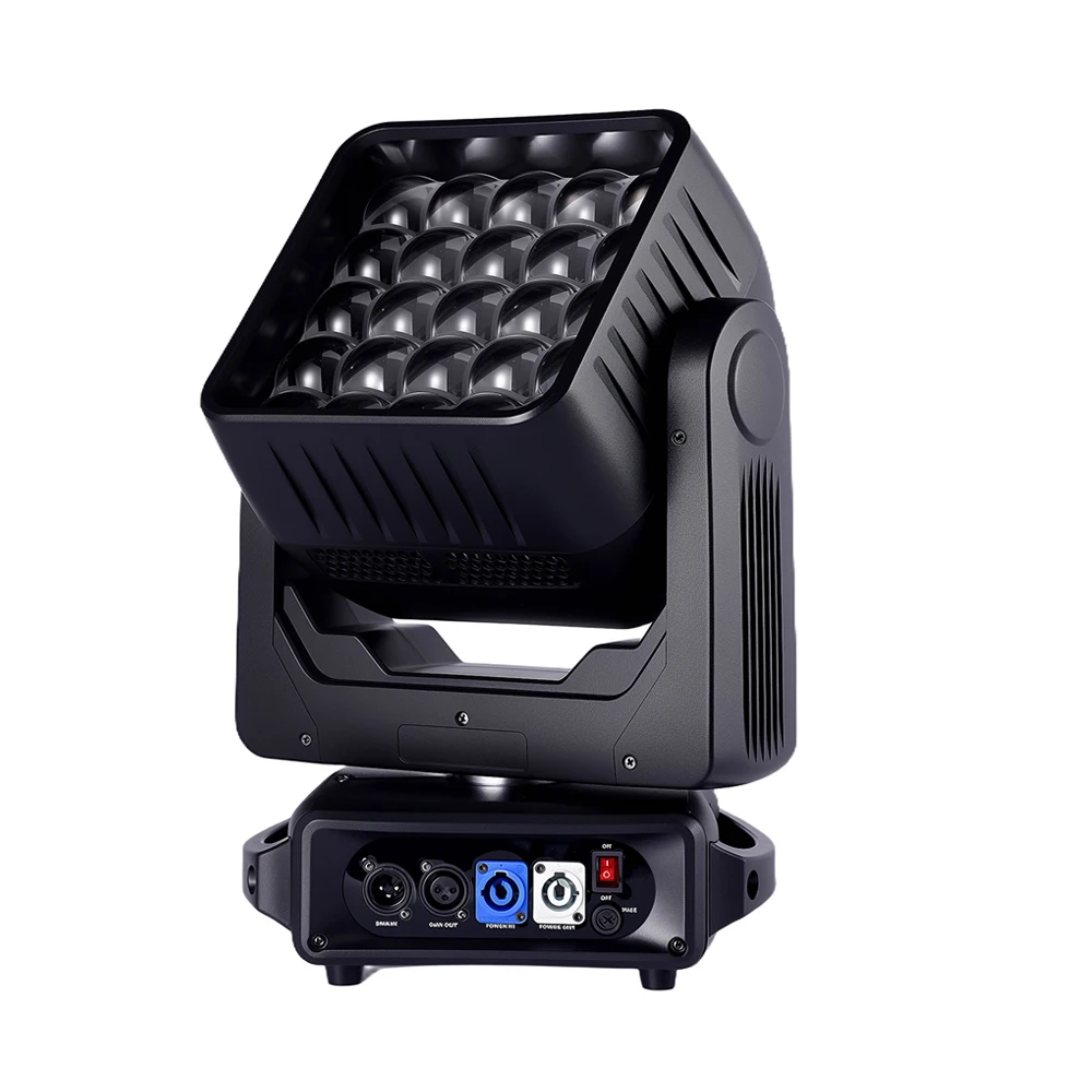 Sunart 25*15W LED Matrix RGBW 4 i 1 Moving Head Washer DMX Auto Stage Effect Lighting For DJ Disco Events Clubs Bars Fixtures