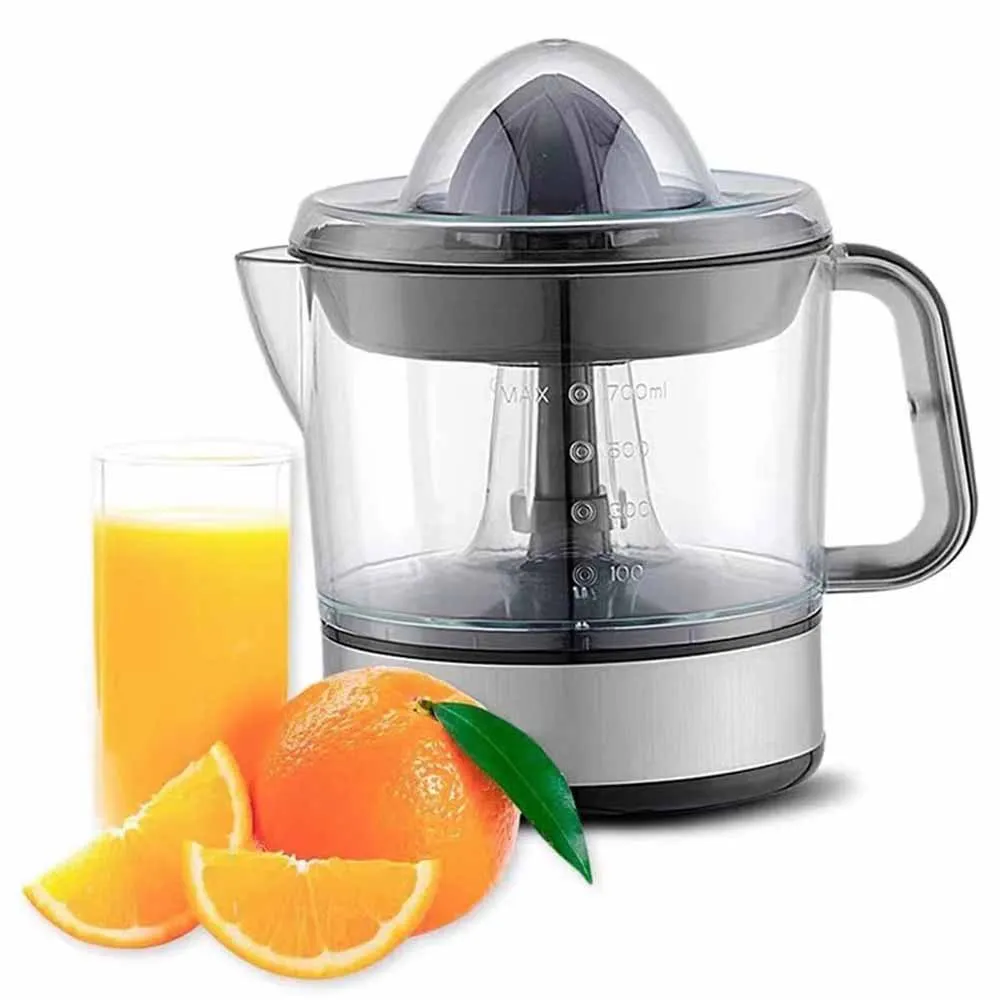 45W 700ml Hands Free Electric Citrus Juicer Orange Squeezer Lemon Extractor Plastic Automatic Fresh Fruit Juice Presser Machine