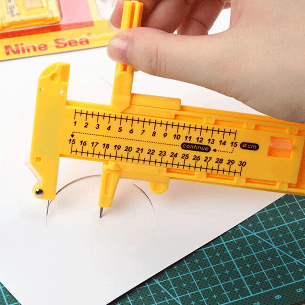 Round Paper Cutting Tool Adjustable Compass Circle Cutter Photo Cloth Scrapbooking Card Circular Cutter Machine