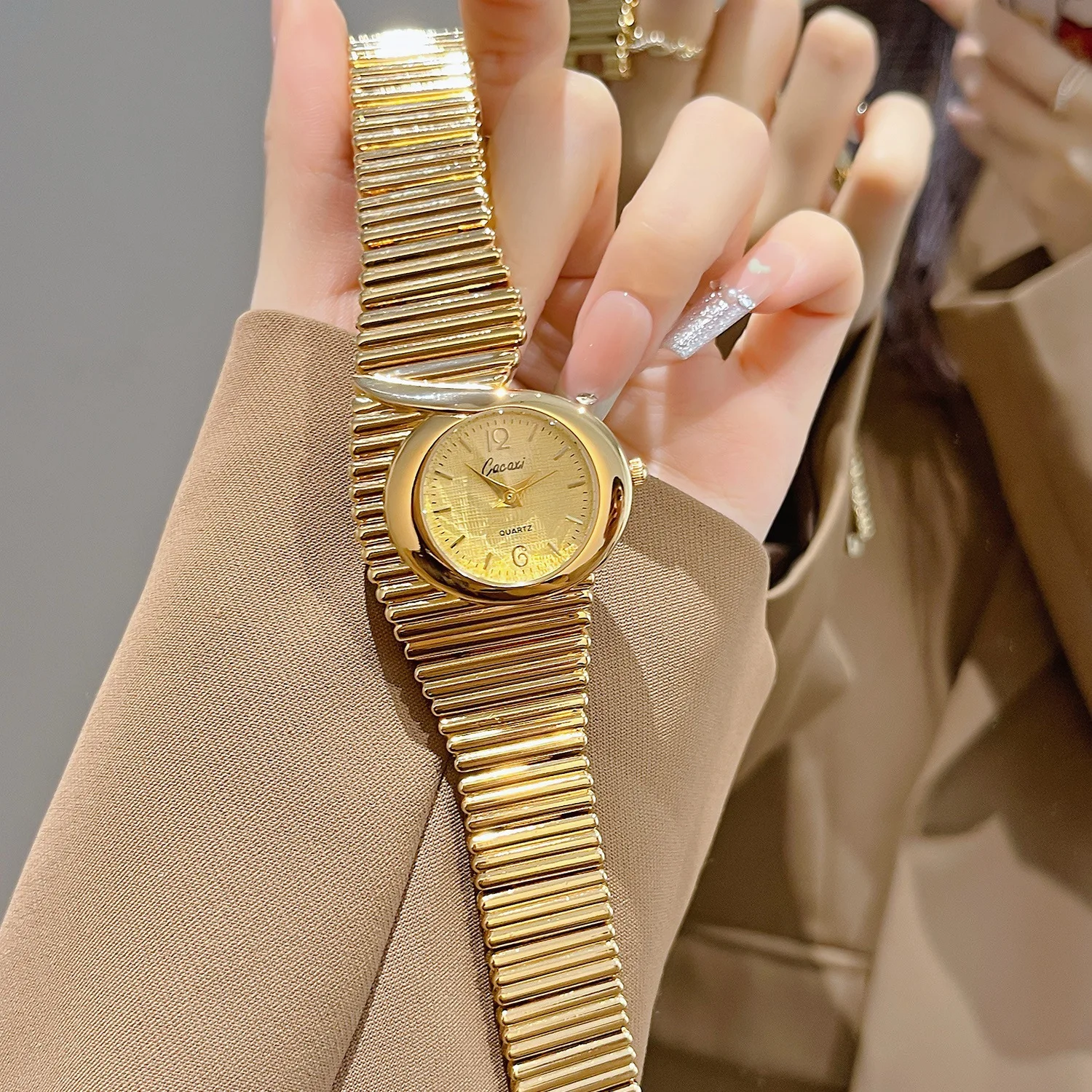 ساعة كوارتز CQ527 بتصميم عتيق، - مراجعة Jewelry Watches Vintage وسعره
