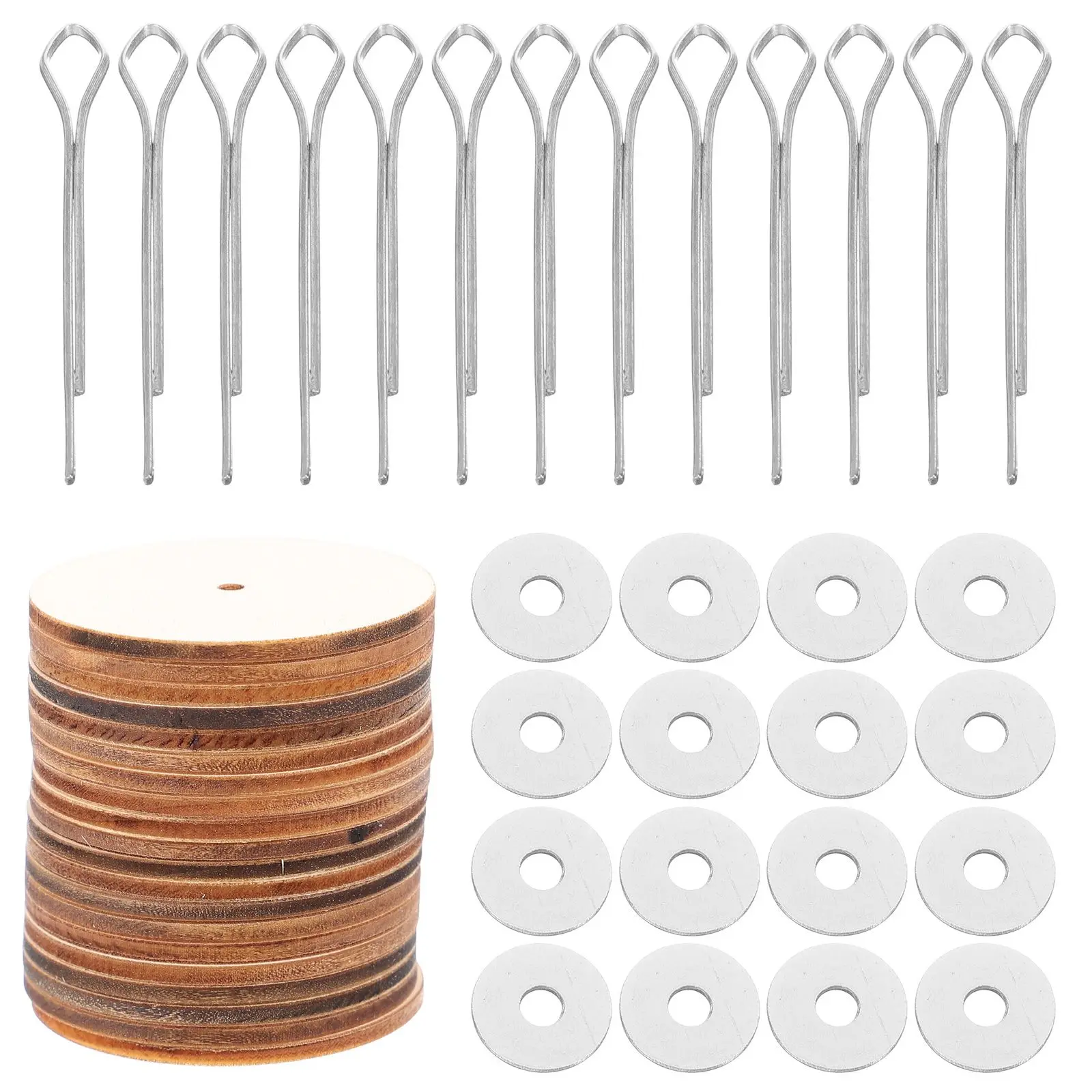 

20 Set Wooden Joints Accessories for Toy Joints Discs for Bears Stuffed Animals Kids Craft Supplies