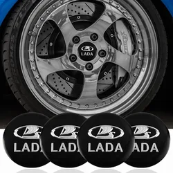 4Pcs/lot 56mm Car Wheel Hub Cap Cover Rims Badge Stickers For L-A-D-A Niva Vesta Samara Kalina Largus Priora Accessories Styling