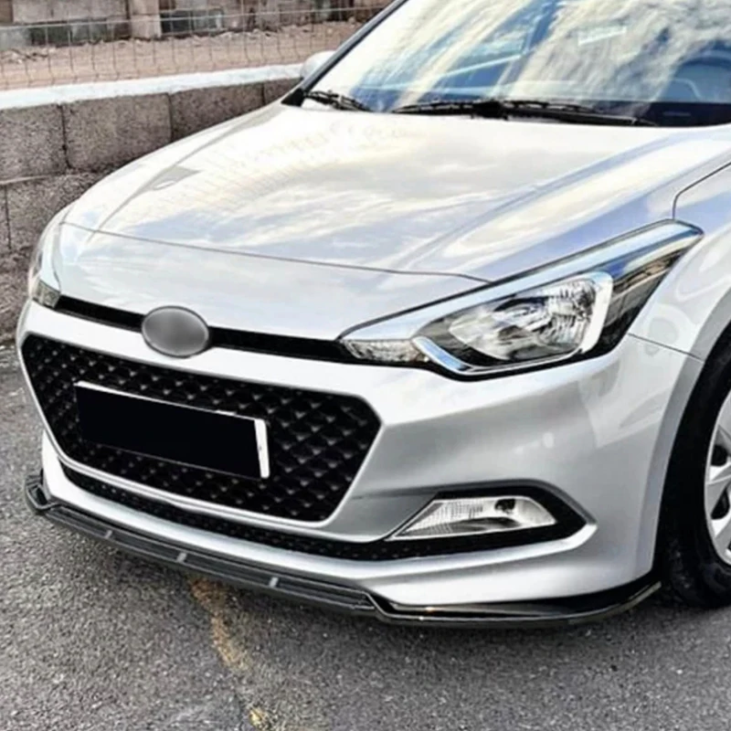 

Suitable for Hyundai I20 MK2 Pre-facelift 2015-2017, front bumper, front lip, front blade, exterior modification.