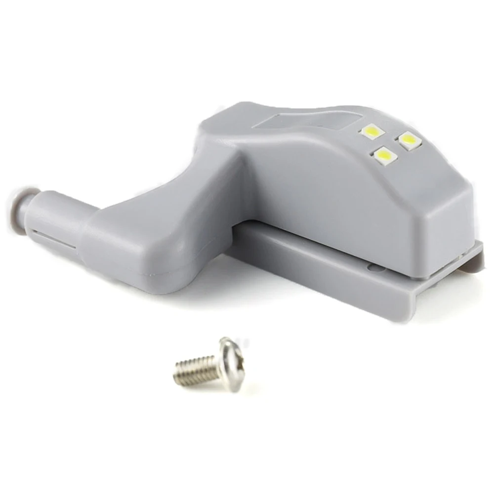 

10 Pcs Light 3 Bright LED Kitchen Cabinet Sensor Induction Led Hinge Lights Led Hinge Lights Easy Install