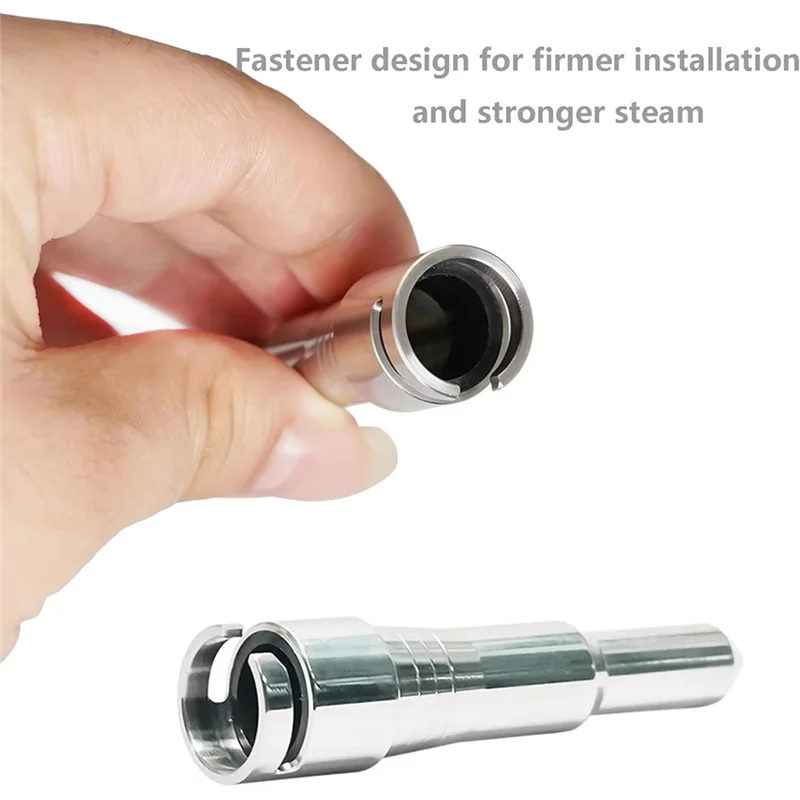 BAAO-For Delonghi Espresso Machine Steam Wand Tip,Stainless Steel Milk Foam Spout Replacement EC680,EC685 Ecp3631,ECP35.31