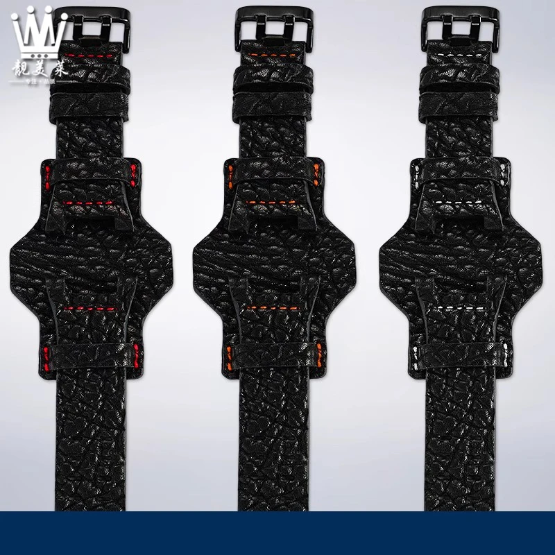 GWG-B1000 correa de reloj modificada para Casio Big Mud King tercera generación GWG-B1000-1A/3A/1A4 correa de reloj de cuero deportivo para hombre