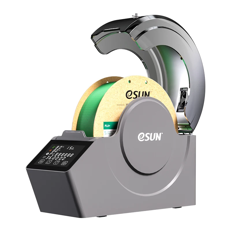 eSUN 3D Filament Droger Verbeterde 3D Filamenten Droogdoos eBox Pro Opslag Houder Hoge temperatuur PI Verwarming 360 ° omgeven Droger