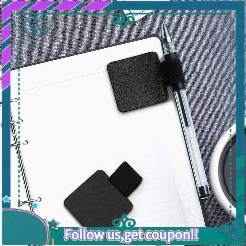 

Upgraded 12 Pack Pen Loop Holder, Self-Adhesive Pen Holder Pencil Elastic Loop For Notebooks, Journals, Calendars