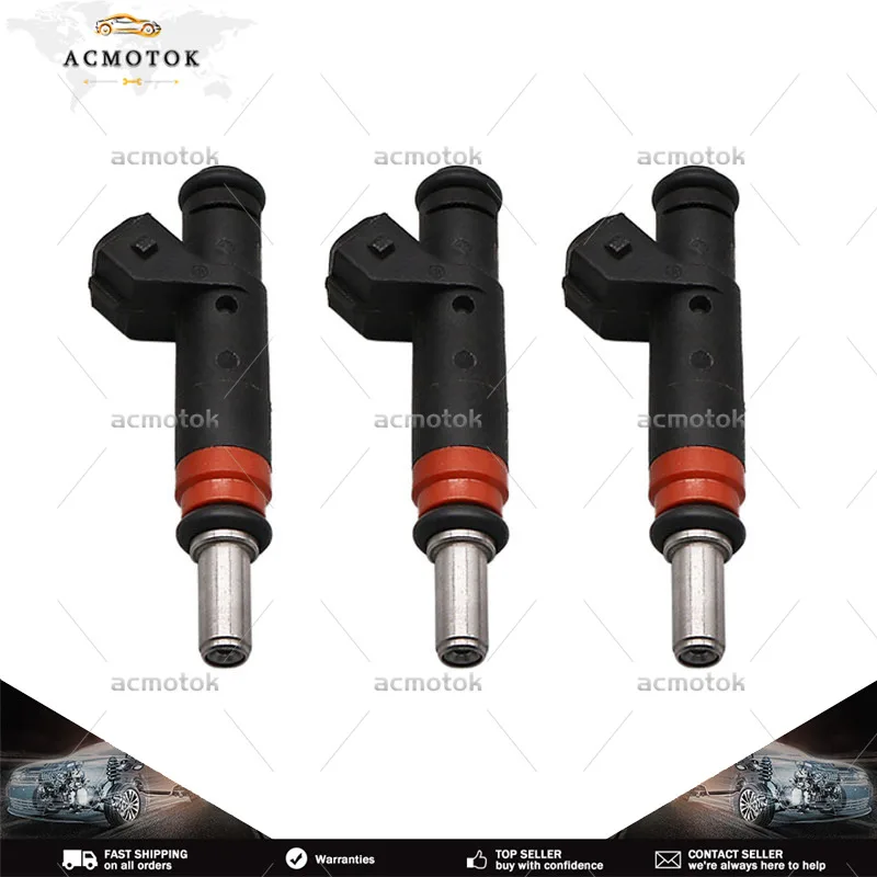 

Set of 3 For 2003-2011 Sea-Doo Jet Boat PWC RXP RXT GTX US CAR 874-520 New Fuel Injector