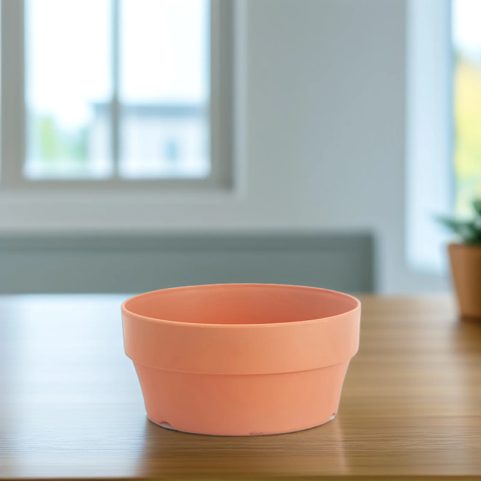

3pcs Clay Flower Pot Durable Plastic Planter with Drainage Hole for Plastic Bonsai Garden Supplies
