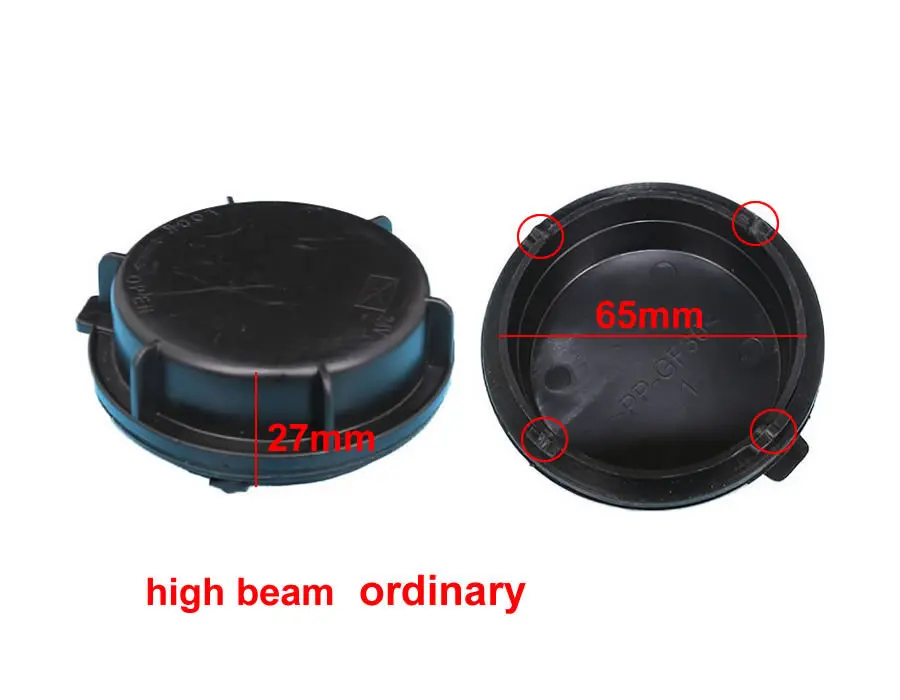 For Hyundai Grand SantaFe 2013-2016 Low High Beam Light Dust Cover Waterproof Dustproof Headlamp Rear Seal Headlight Cap