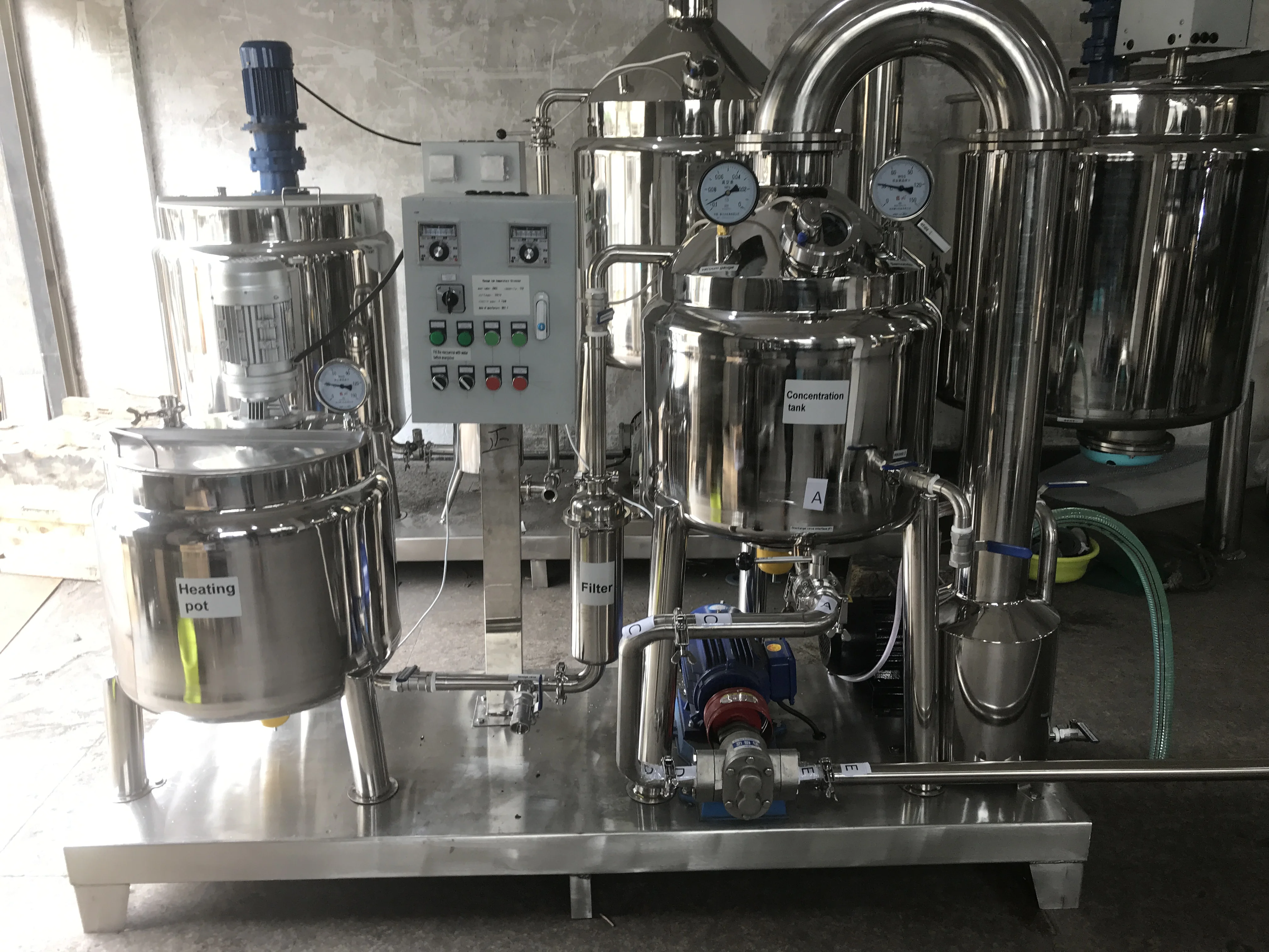 Honey Processing Line/Automatic Honey Extractor/Honey Making Processing Machine