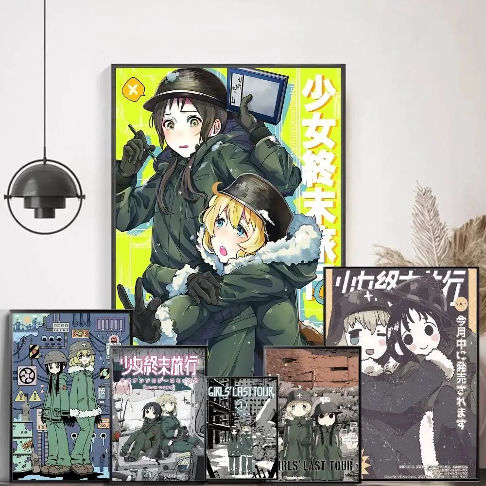 Anime G-Girls Last Tour Classic Vintage Posters HD Quality Wall Art Retro Posters for Home Room Wall Decor
