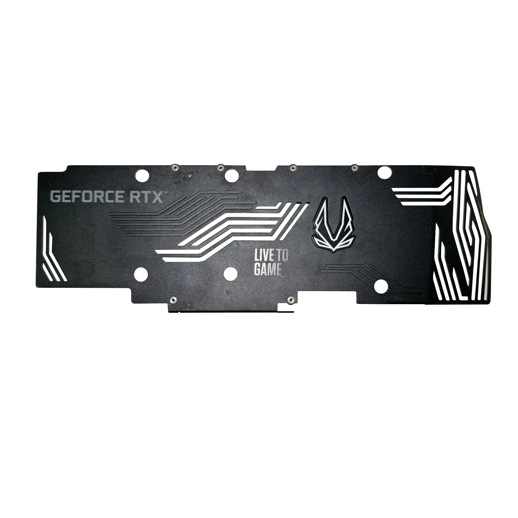 Original RTX3080 RTX3090 Graphics Card Replacement Backplate For ZOTAC RTX 3080 3090 Trinity OC Viddeo Card Backplane