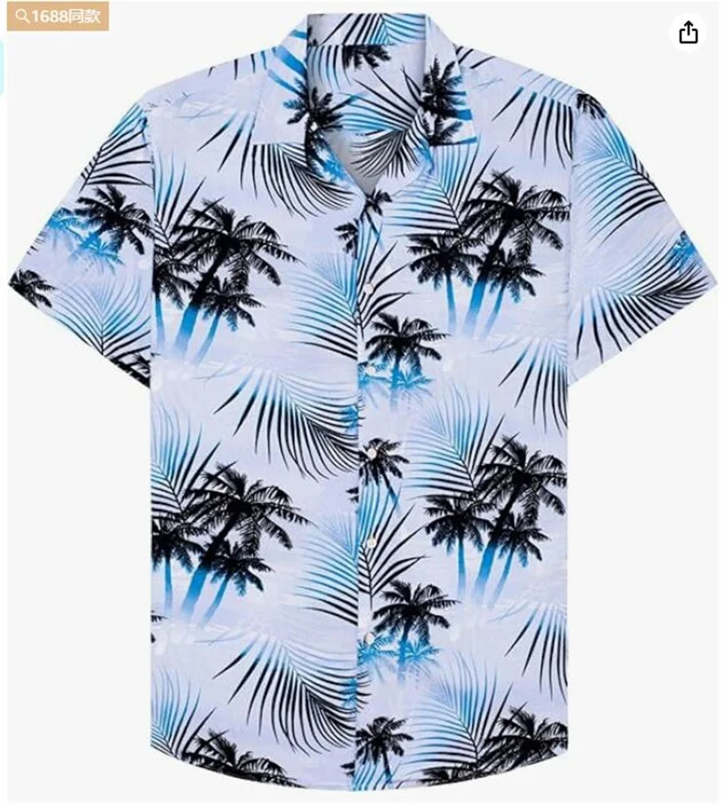 Mens Designer Clothing 3D Printed Shirts Oversized Summer 2024 Travel Hawaii Beach Hawaiian Harajuku Floral Tank Tops Mens