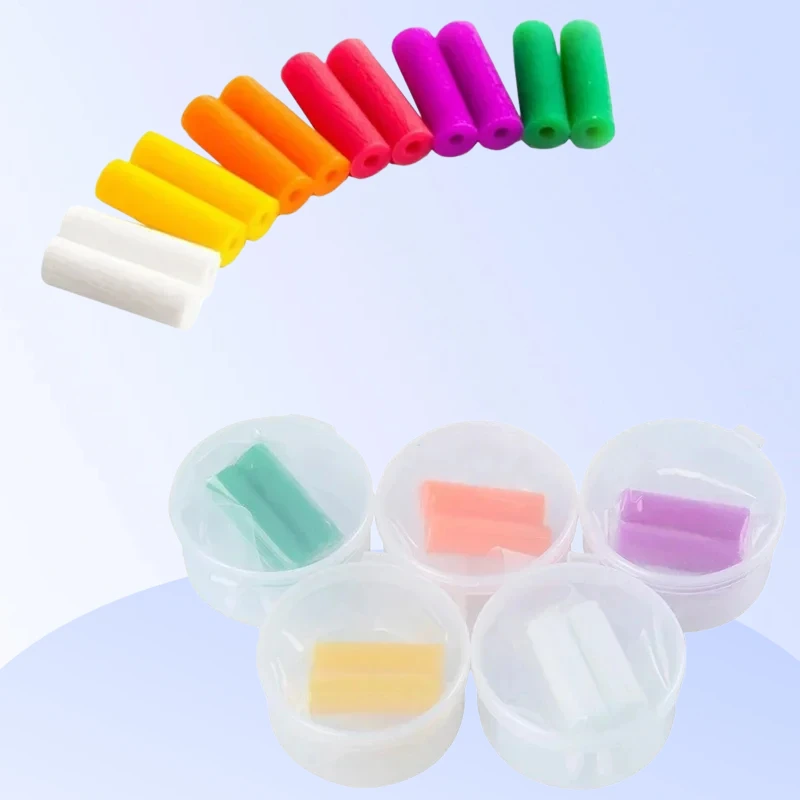 

2Pcs/bag Tooth Chew Aligners Chewies Orthodontic Invisible Retainer Seater Teeth Alinger Mulit Color Fruit Flavor Dentist Tool