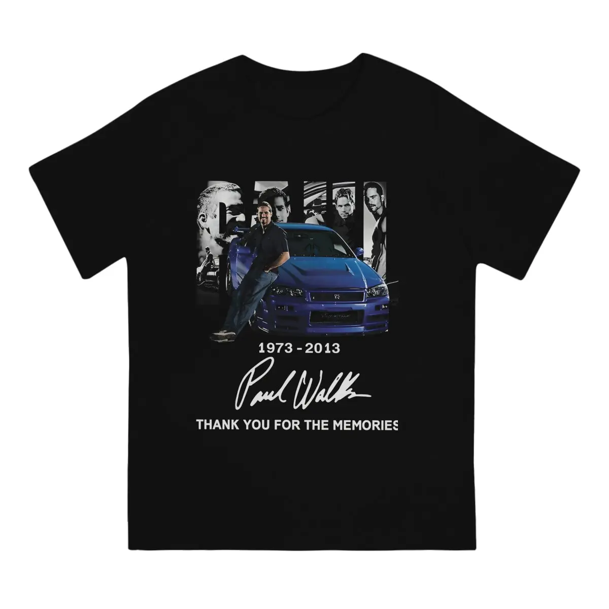 Fast & Furious Movie Remembering T Shirt Graphic Men's Tees Summer Cotton Clothing Harajuku O-Neck TShirt - view 2
