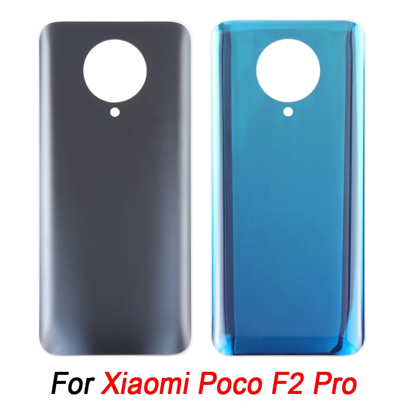 

Стеклянная задняя крышка аккумулятора для Xiaomi Poco F2 Pro, задняя крышка телефона, запасная часть