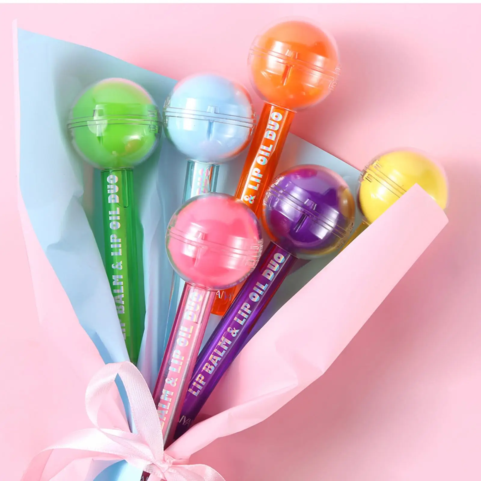 Błyszczyk do ust 2 w 1, uroczy, wodoodporny, nawilżający, kryształowy dla kobiet i dziewcząt.