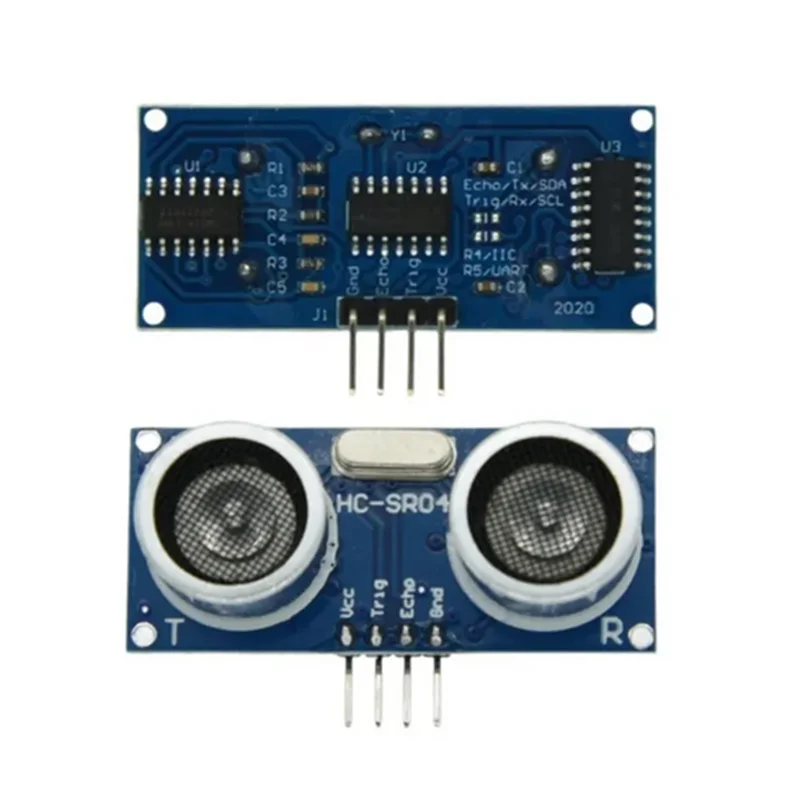 10-1PCS HC-SR04P HC-SR04 Ultrasonic Ranging Module Ranging Sensor Module 3-5.5V Wide Voltage Performance Is Stronger